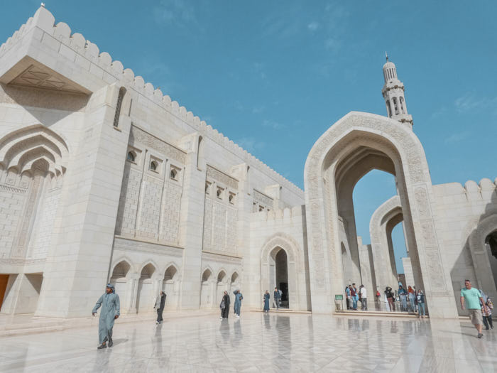 Moschea Sultano Qaboos Muscat Oman Passione Passaporto