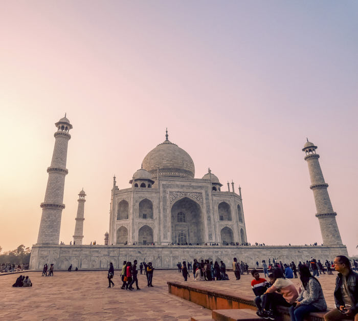 Taj Mahal Agra India Passione Passaporto
