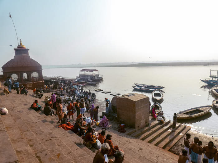 Varanasi Gange Uttar Pradesh India Passione Passaporto