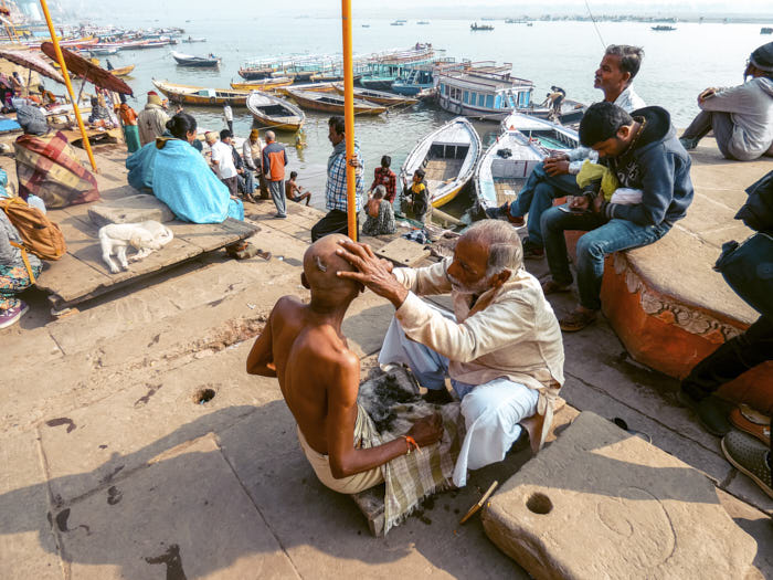 Ghat Varanasi India Passione Passaporto