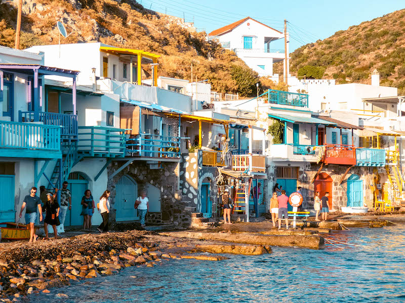 Cosa vedere a Milos Villaggi di pescatori Klima Milos Grecia Passione Passaporto